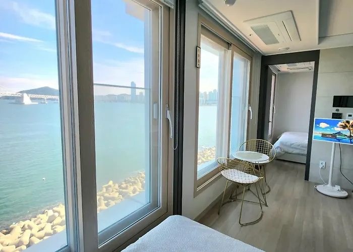 #busan #gwangalli #cozystay #gwanganbridge #sunrise #oceanview Apartamento *