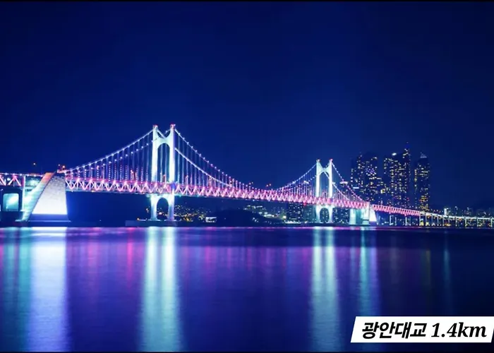 #busan #gwangalli #cozystay #gwanganbridge #sunrise #oceanview * Ciudad Metropolitana de Busan